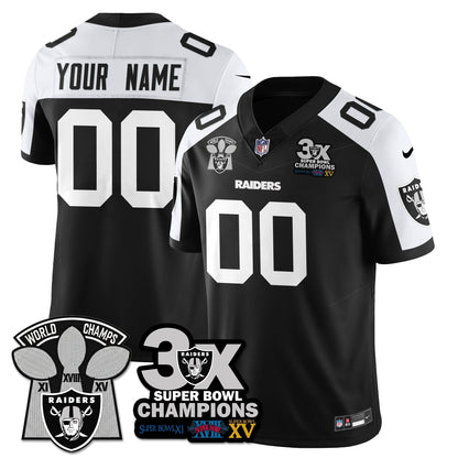 Custom LVR 3-Time Champions Patch Vapor Limited Jersey - All Stitched-DTD