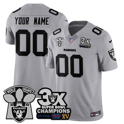 LVR 3-Time Champions Patch Vapor Limited Jersey - All Stitched-DTD