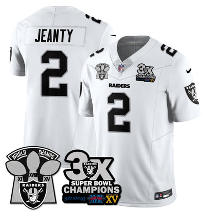 LVR 3-Time Champions Patch Vapor Limited Jersey - All Stitched-DTD