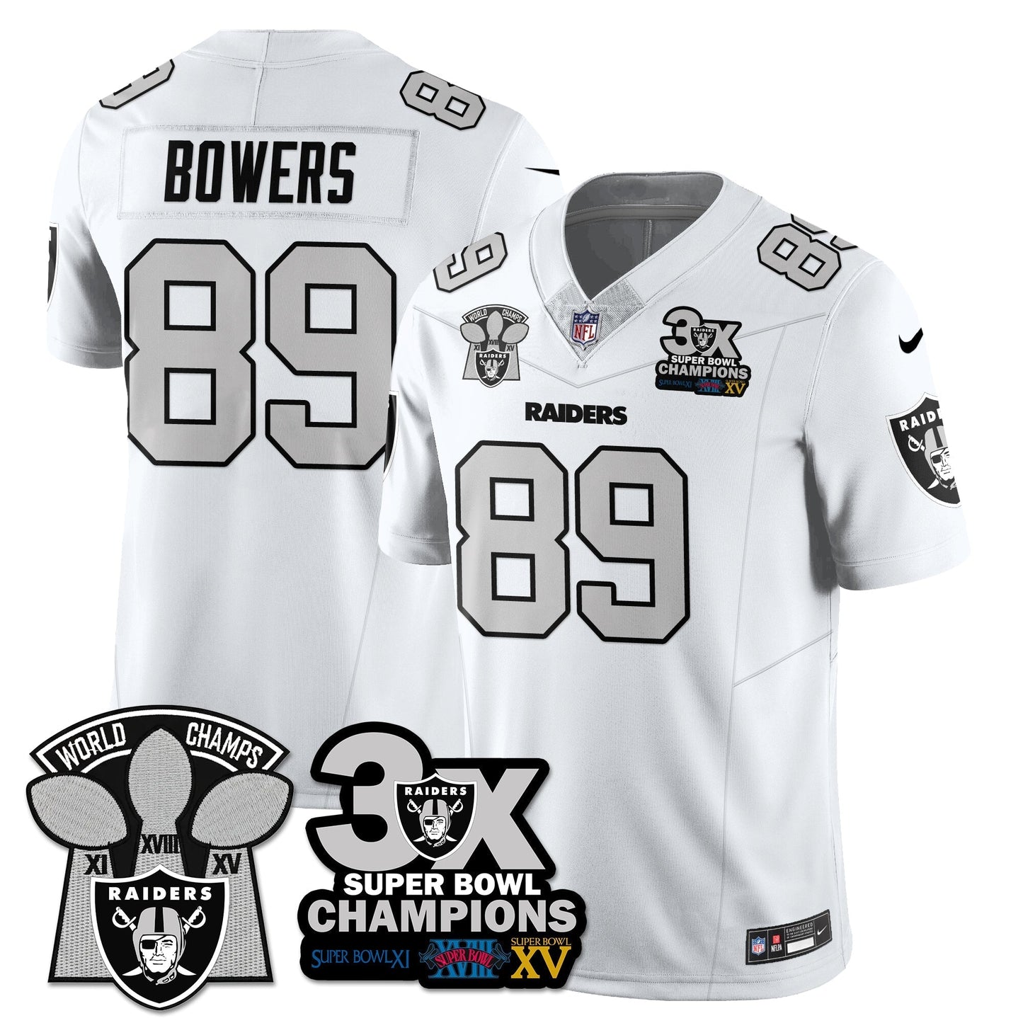 LVR 3-Time Champions Patch Vapor Limited Jersey - All Stitched-DTD