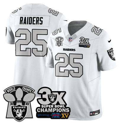 LVR 3-Time Champions Patch Vapor Limited Jersey - All Stitched-DTD