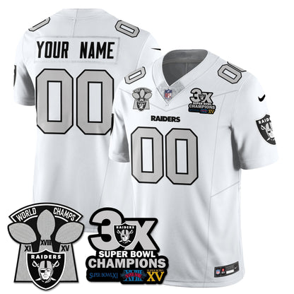 LVR 3-Time Champions Patch Vapor Limited Jersey - All Stitched-DTD