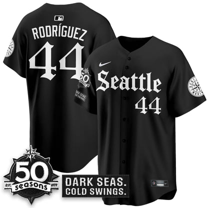 SEA 'Gothic Edition' Vapor Premier Limited Jersey - 50th Anniversary - All Stitched-DTD