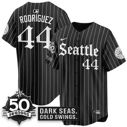 SEA 'Gothic Edition' Vapor Premier Limited Jersey - 50th Anniversary - All Stitched-DTD