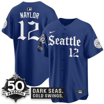 SEA 'Gothic Edition' Vapor Premier Limited Jersey - 50th Anniversary - All Stitched-DTD