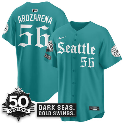 SEA 'Gothic Edition' Vapor Premier Limited Jersey - 50th Anniversary - All Stitched-DTD