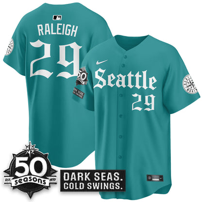SEA 'Gothic Edition' Vapor Premier Limited Jersey - 50th Anniversary - All Stitched-DTD