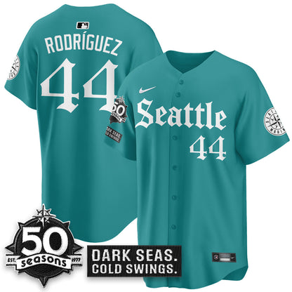 SEA 'Gothic Edition' Vapor Premier Limited Jersey - 50th Anniversary - All Stitched-DTD