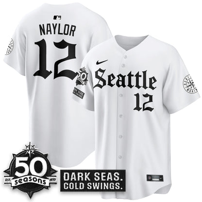 SEA 'Gothic Edition' Vapor Premier Limited Jersey - 50th Anniversary - All Stitched-DTD