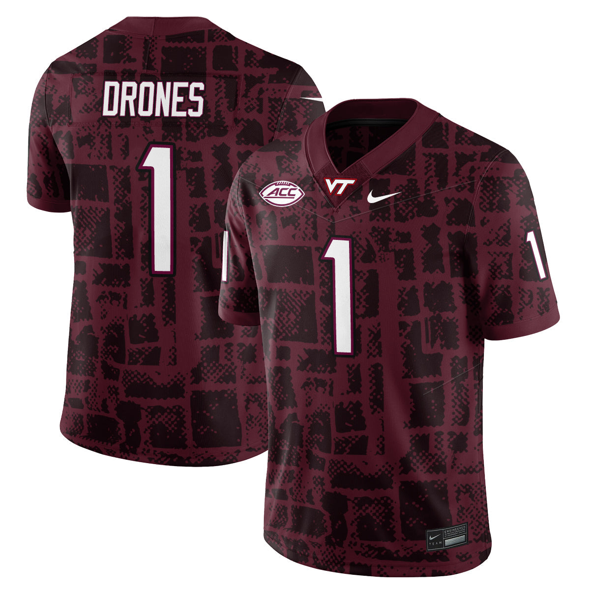 Virginia Tech Football Vapor Limited Jersey - All Stitched-DTD
