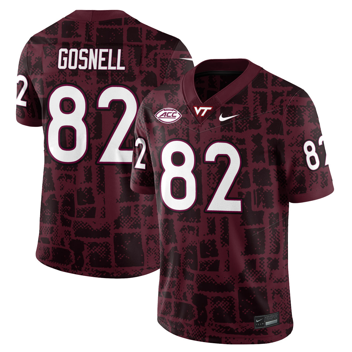 Virginia Tech Football Vapor Limited Jersey - All Stitched-DTD
