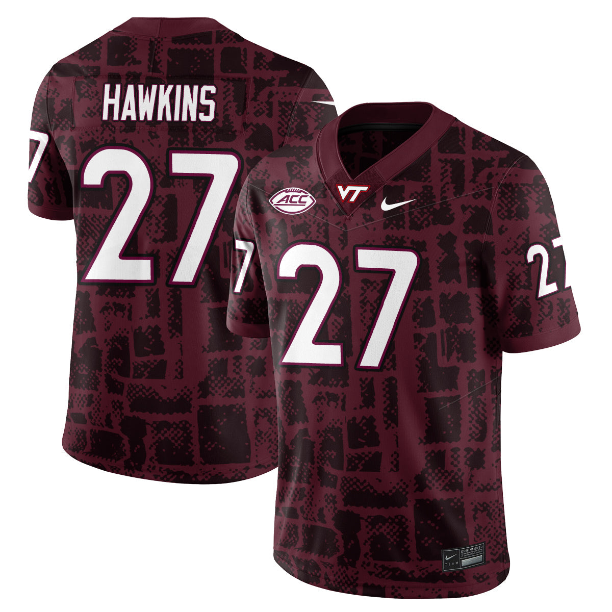 Virginia Tech Football Vapor Limited Jersey - All Stitched-DTD