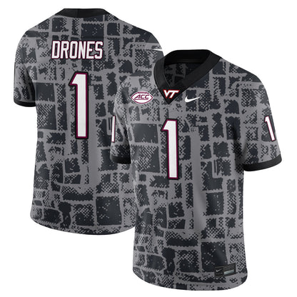 Virginia Tech Football Vapor Limited Jersey - All Stitched-DTD