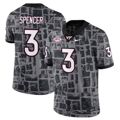 Virginia Tech Football Vapor Limited Jersey - All Stitched-DTD