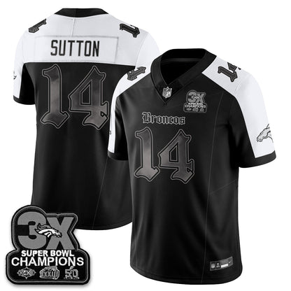 DEN 'Dark Gothic' Vapor Limited Jersey - 3-Time Champions - All Stitched-DTD