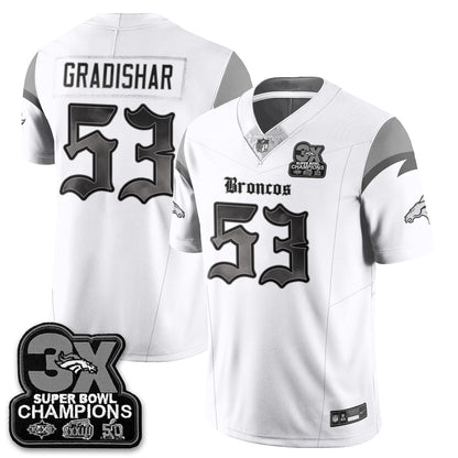 DEN 'Dark Gothic' Vapor Limited Jersey - 3-Time Champions - All Stitched-DTD