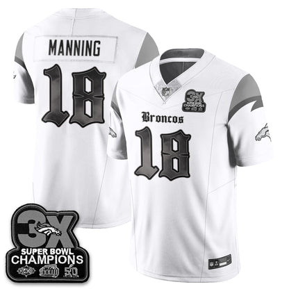 DEN 'Dark Gothic' Vapor Limited Jersey - 3-Time Champions - All Stitched-DTD