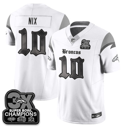 DEN 'Dark Gothic' Vapor Limited Jersey - 3-Time Champions - All Stitched-DTD