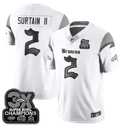 DEN 'Dark Gothic' Vapor Limited Jersey - 3-Time Champions - All Stitched-DTD