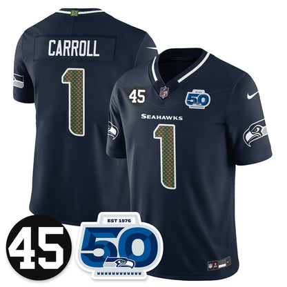 SEA Vapor Limited Jersey - Honor Kenny Easley - All Stitched-DTD