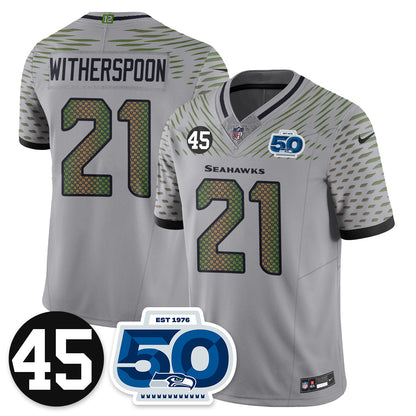 SEA Vapor Limited Jersey - Honor Kenny Easley - All Stitched-DTD