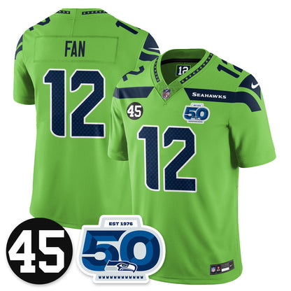 SEA Vapor Limited Jersey - Honor Kenny Easley - All Stitched-DTD