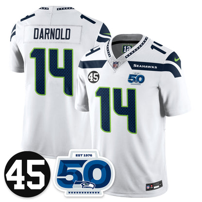 SEA Vapor Limited Jersey - Honor Kenny Easley - All Stitched-DTD