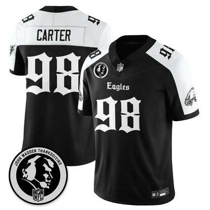 PHI Gothic Vapor Limited Jersey - John Madden Patch - All Stitched-DTD