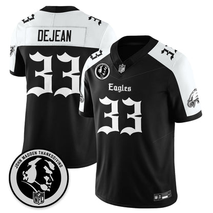 PHI Gothic Vapor Limited Jersey - John Madden Patch - All Stitched-DTD