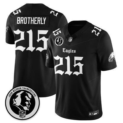 PHI Gothic Vapor Limited Jersey - John Madden Patch - All Stitched-DTD