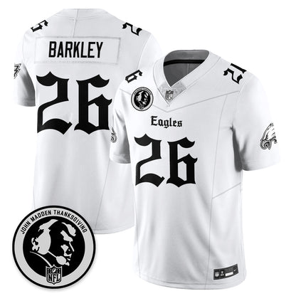 PHI Gothic Vapor Limited Jersey - John Madden Patch - All Stitched-DTD