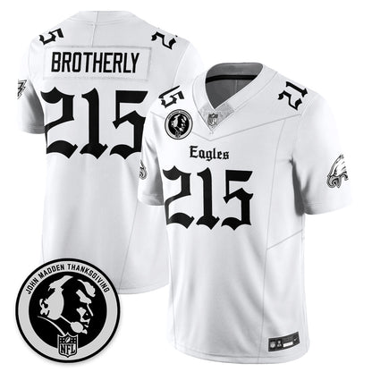 PHI Gothic Vapor Limited Jersey - John Madden Patch - All Stitched-DTD