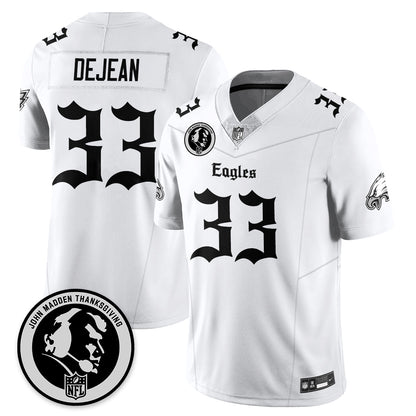 PHI Gothic Vapor Limited Jersey - John Madden Patch - All Stitched-DTD