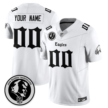 PHI Gothic Vapor Limited Jersey - John Madden Patch - All Stitched-DTD