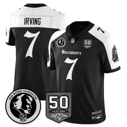 TB Gothic Vapor Limited Jersey - John Madden Patch - All Stitched-DTD
