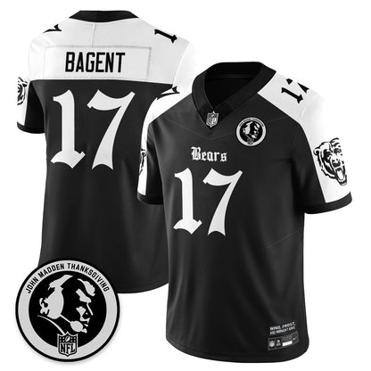 CHI Gothic Vapor Limited Jersey - John Madden Patch - All Stitched-DTD
