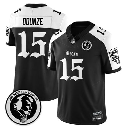 CHI Gothic Vapor Limited Jersey - John Madden Patch - All Stitched-DTD