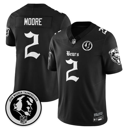 CHI Gothic Vapor Limited Jersey - John Madden Patch - All Stitched-DTD