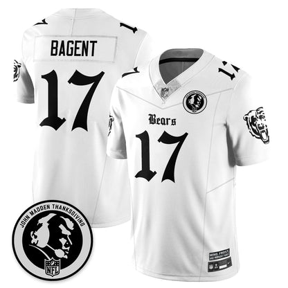 CHI Gothic Vapor Limited Jersey - John Madden Patch - All Stitched-DTD