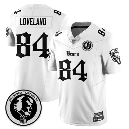 CHI Gothic Vapor Limited Jersey - John Madden Patch - All Stitched-DTD