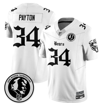CHI Gothic Vapor Limited Jersey - John Madden Patch - All Stitched-DTD