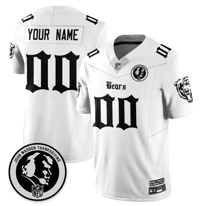 CHI Gothic Vapor Limited Jersey - John Madden Patch - All Stitched-DTD