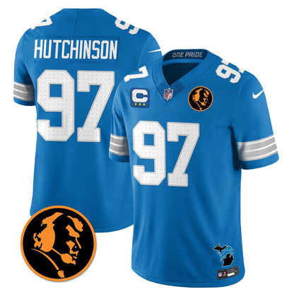 DET Vapor Limited Jersey - John Madden Patch - All Stitched-DTD