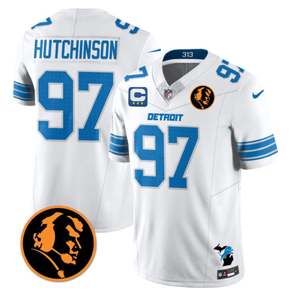 DET Vapor Limited Jersey - John Madden Patch - All Stitched-DTD
