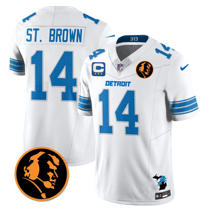 DET Vapor Limited Jersey - John Madden Patch - All Stitched-DTD