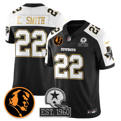DAL Vapor Limited Gold Jersey - John Madden Patch - All Stitched-DTD