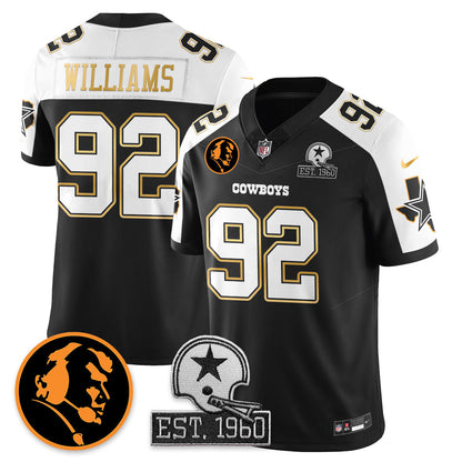 DAL Vapor Limited Gold Jersey - John Madden Patch - All Stitched-DTD