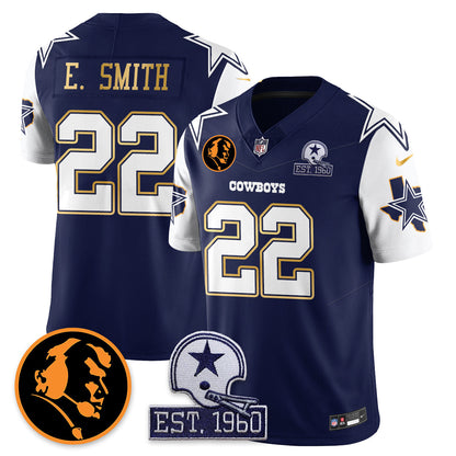 DAL Vapor Limited Gold Jersey - John Madden Patch - All Stitched-DTD