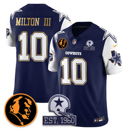 DAL Vapor Limited Gold Jersey - John Madden Patch - All Stitched-DTD