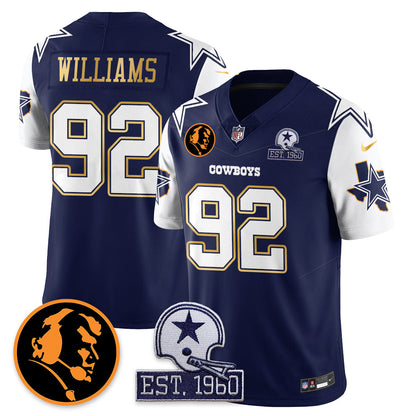 DAL Vapor Limited Gold Jersey - John Madden Patch - All Stitched-DTD